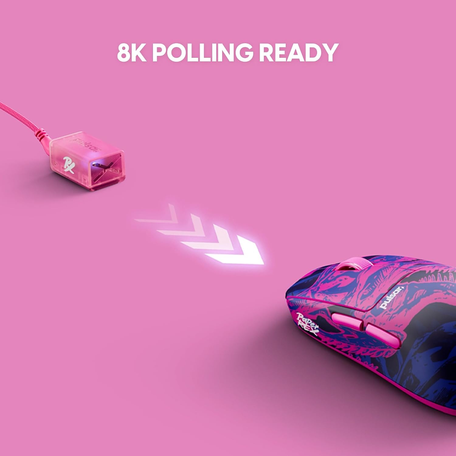 image:imagePulsar Gaming Gears X2 Crazylight Wireless Gaming Mouse Ultra Lightweight 138 oz 39g Optical Switch 32000 DPI 750 IPS XS1 Sensor 8k Compatible Medium Bruce Lee 85th EditionPRX Edition