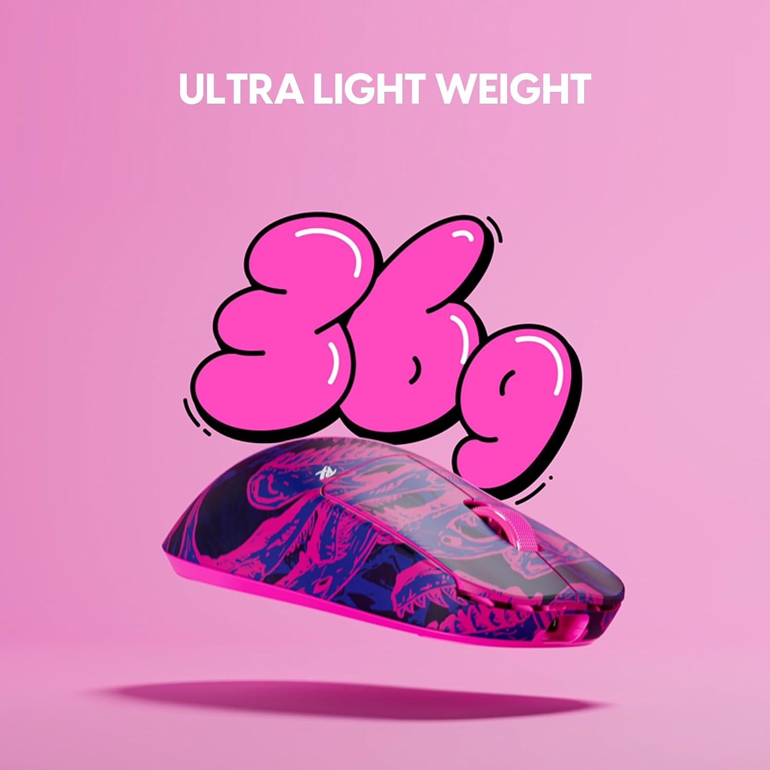 image:imagePulsar Gaming Gears X2 Crazylight Wireless Gaming Mouse Ultra Lightweight 138 oz 39g Optical Switch 32000 DPI 750 IPS XS1 Sensor 8k Compatible Medium Bruce Lee 85th EditionPRX Edition