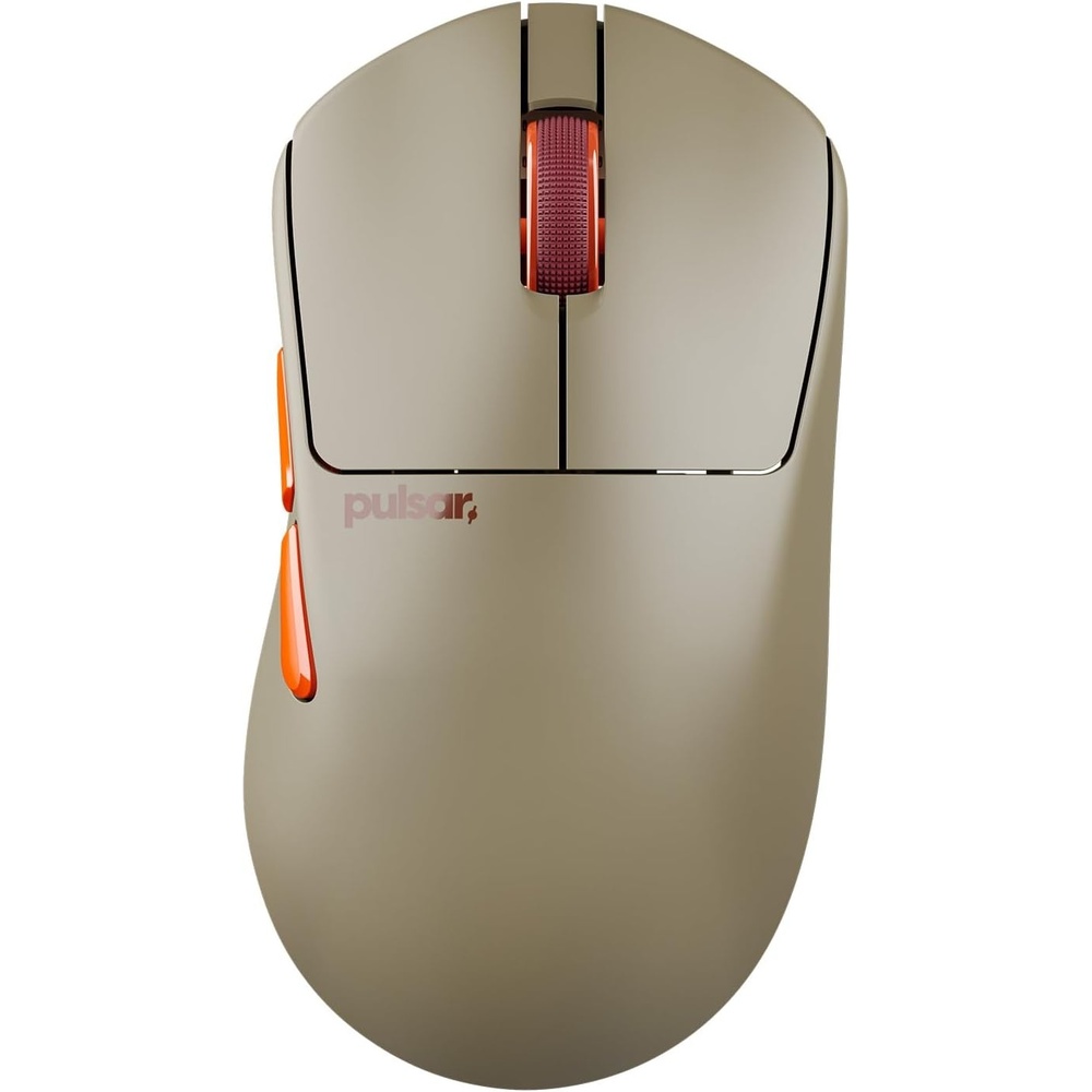 image:imagePulsar Gaming Gears X2 Crazylight Wireless Gaming Mouse Ultra Lightweight 138 oz 39g Optical Switch 32000 DPI 750 IPS XS1 Sensor 8k Compatible Medium Bruce Lee 85th EditionDesert