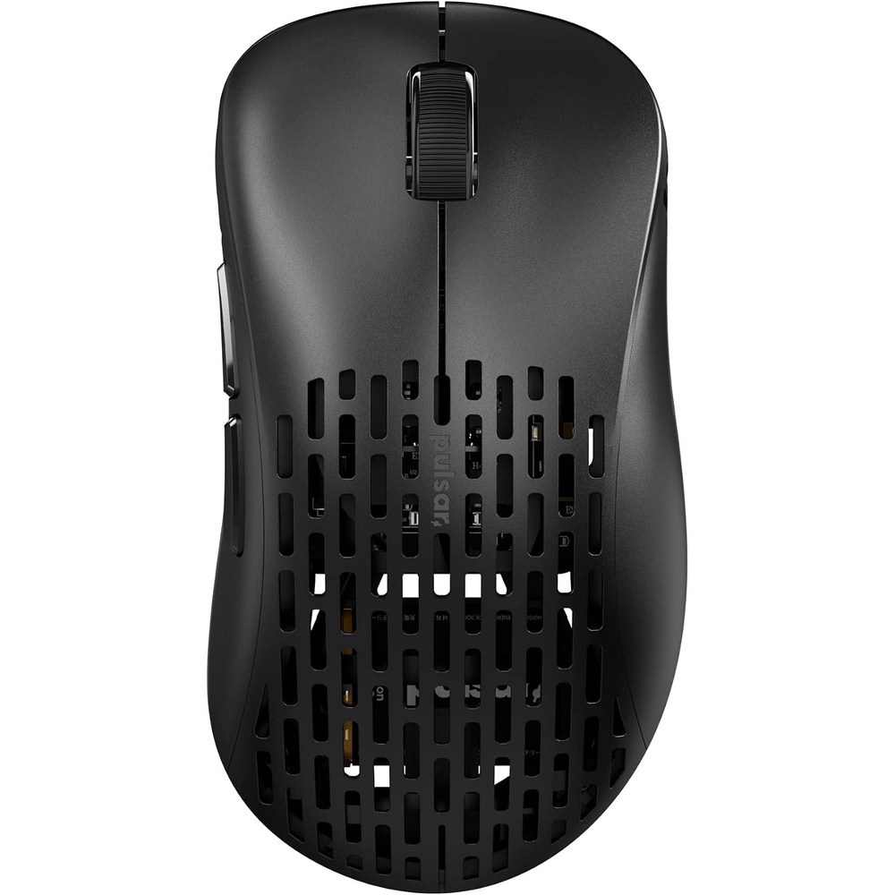 image:imagePulsar x Quiccs Limited Edition  Xlite v4 Wireless Gaming Mouse Ultra Lightweight 19 oz 54g Ergonomic Optical Switch 32000 DPI 750 IPS XS1 Sensor 8k Compatible MiniBlack
