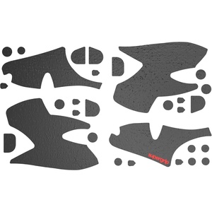 Pulsar Gaming Gears SUPERGRIP Griptape Set for PS5 DualSense Controller Sweat Absorbing High Performance Anti Slip 3M Adhesive no Residue Controller Grip Tape Ultra-Thin 0.5mm (0.02in) Black
