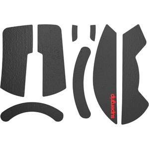 Pulsar Gaming Gears SUPERGRIP Griptape Set for Razer Viper v2 Pro Sweat Absorbing High Performance Anti Slip 3M Adhesive no Residue Mouse Grip Tape Ultra-Thin 0.5mm (0.02in)(Deathadder V3 Pro)