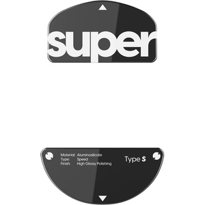 Pulsar Superglide (Type-S) Glass Mouse Skates for Pulsar Susanto-X