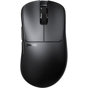 Pulsar x Quiccs Limited Edition – Xlite v4 Wireless Gaming Mouse, Ultra Lightweight 1.9 oz (54g), Ergonomic, Optical Switch, 32000 DPI, 750 IPS, XS-1 Sensor, 8k Compatible (Mini)(Jet Black)
